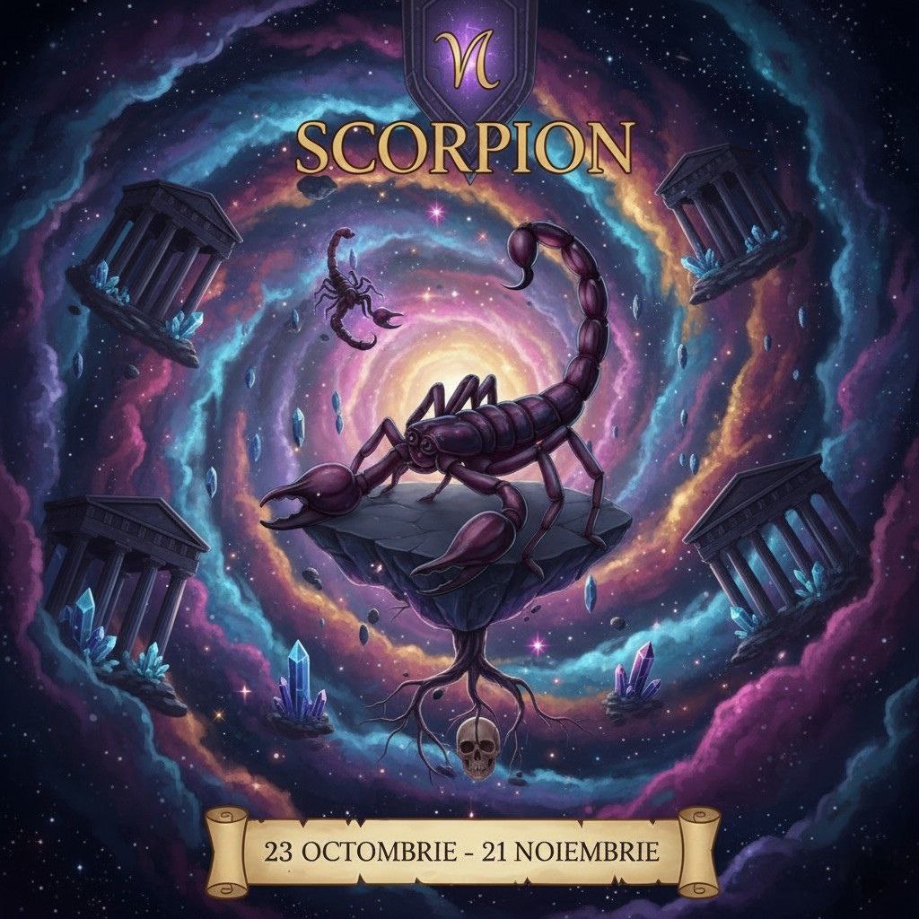 ♏ Scorpion 2026: Transformare, Pasiune și Noroc în Pat